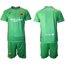 Camisolas de futebol FC Barcelona Guarda Redes Criança Equipamento 2020/21 M001 Manga Curta